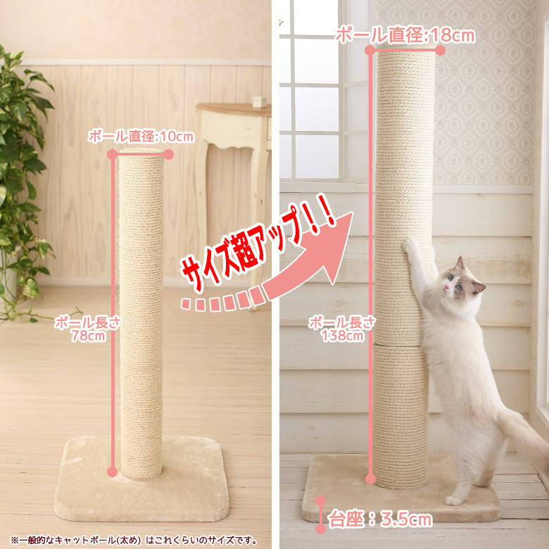 サイズアップ！